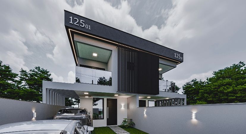 Triplex de alto padrão à venda em Zimbros com 3 suítes